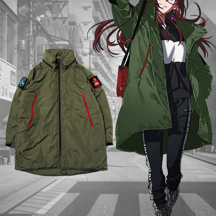 Evangelion Anime Long Coat weebmemes