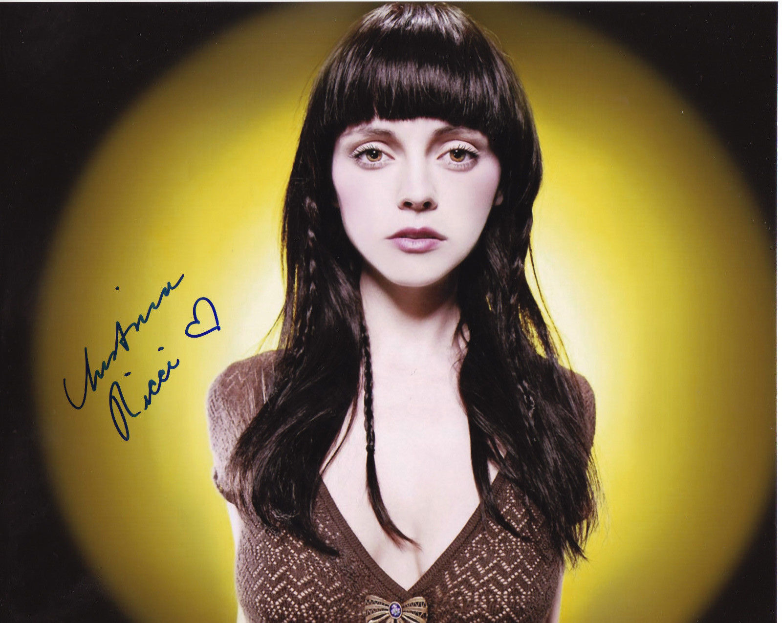 CHRISTINA RICCI AUTOGRAPH SIGNED PP Photo Poster painting POSTER 3