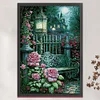 Rose - Full Embroidery 2 Strands 14CT Stamped Cross Stitch - 62*90CM - Large Size