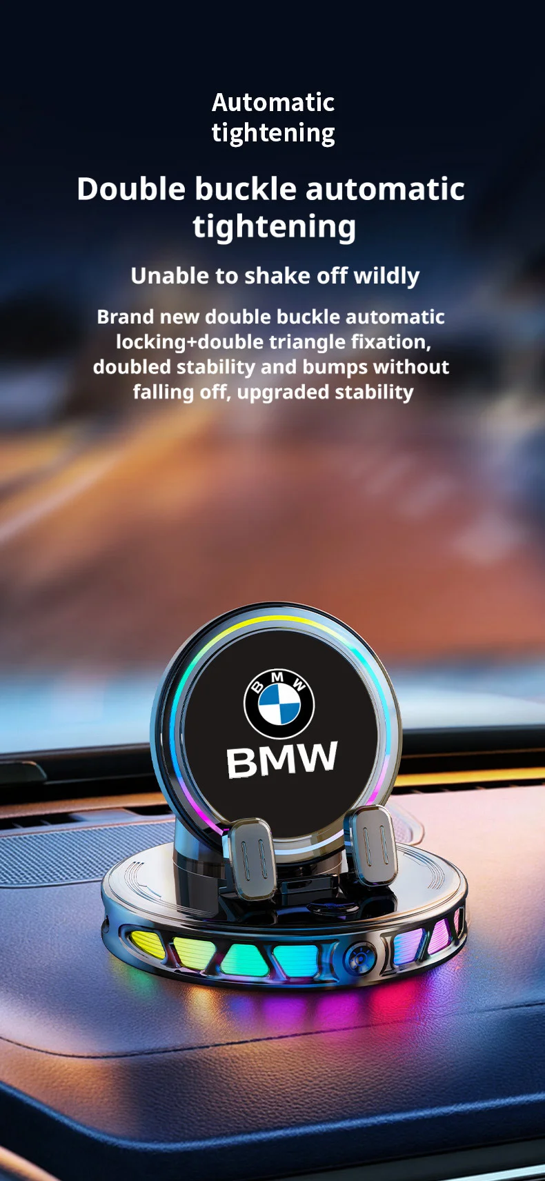 Car electric phone holder