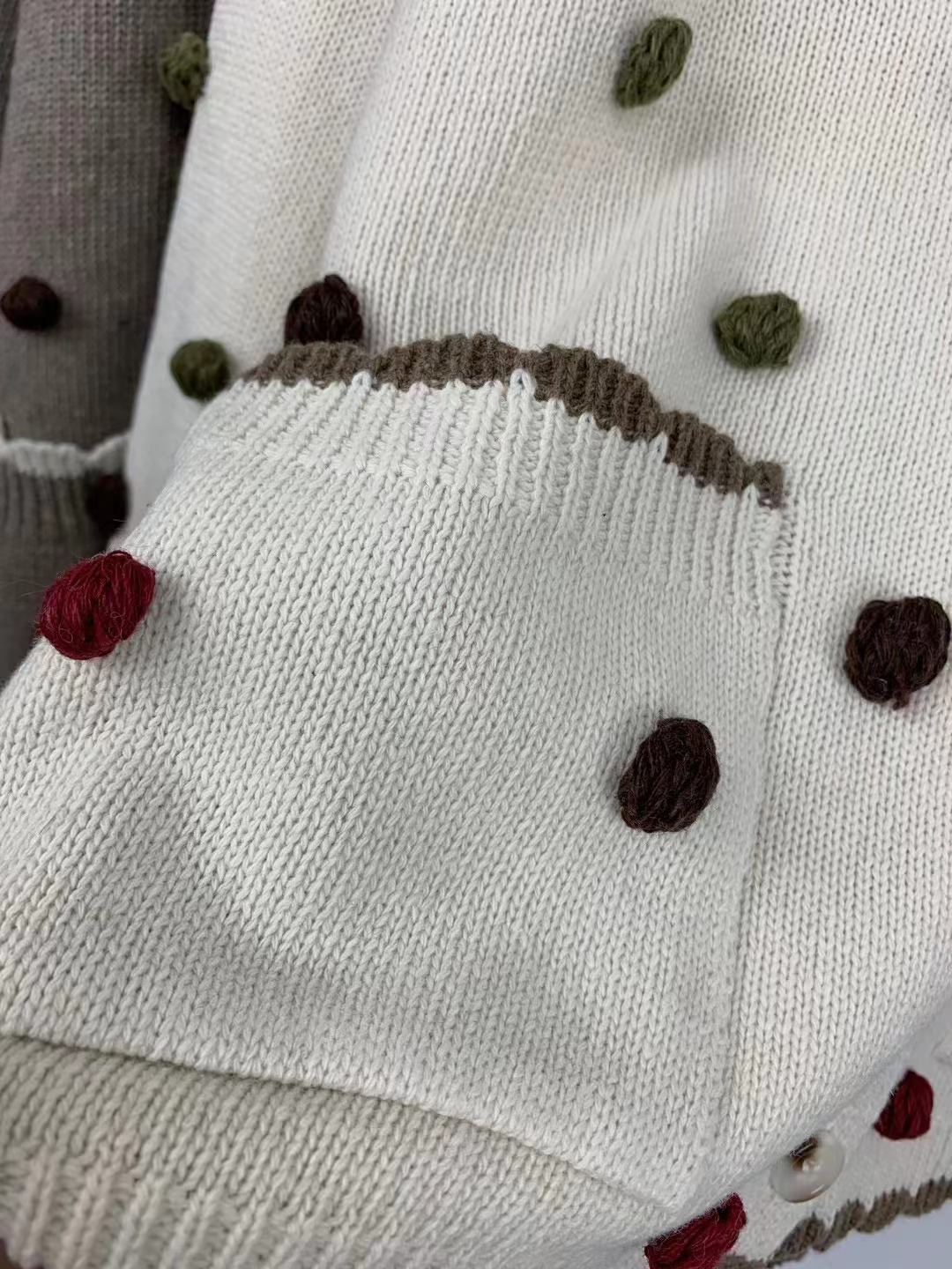 Chicfifth Sweater Women Winter Long Sleeve High Quality Autumn Vintage Top Knitted Cardigan