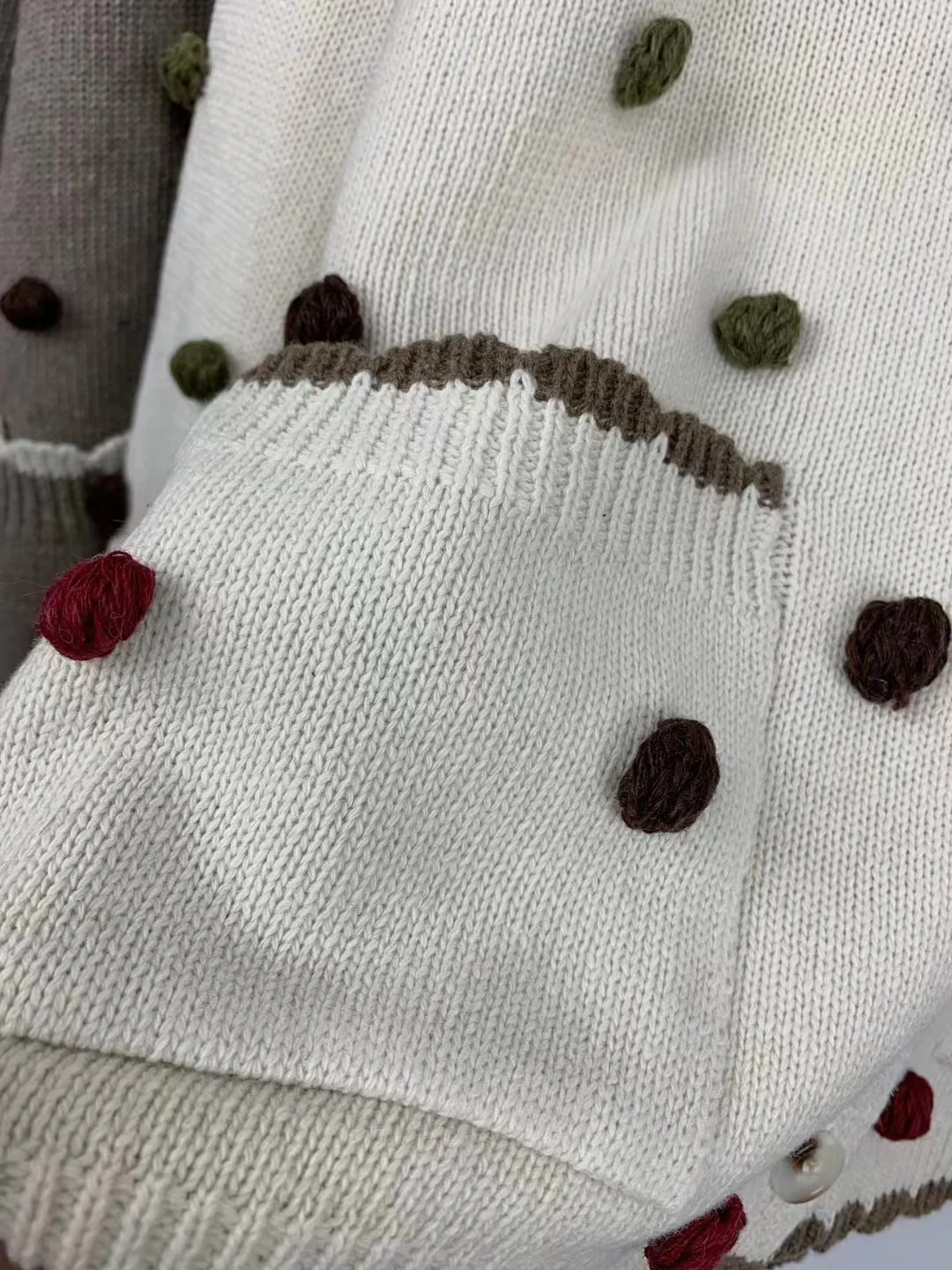 Chicfifth Sweater Women Winter Long Sleeve High Quality Autumn Vintage Top Knitted Cardigan