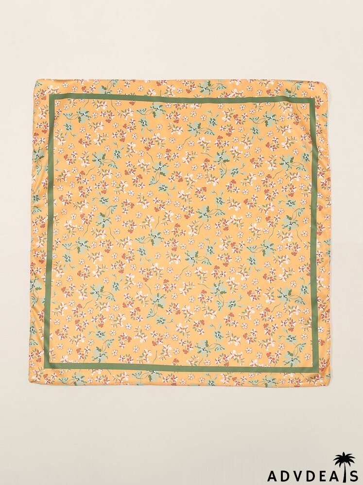 Floral Print Bandana
