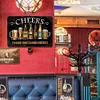 Beer calligraphy and painting - Vintage Metal Signs(8*12Inch) - Bar