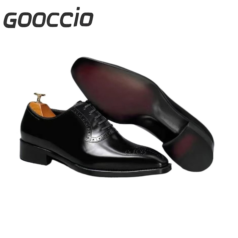 NJ208 Calf-Skin Dress Shoes/Oxford Shoes For Men GOOCCIO-NJ-Series  