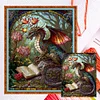 >SALE<Full Embroidery Eco-cotton Thread 14CT Counted Stain Glass Cross Stitch 45x55cm