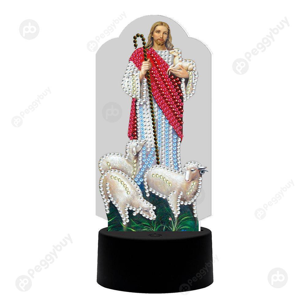 

Jesus-DIY Creative Diamond LED Lamp, 501 Original