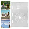 Acrylic Transparent Table Board Camping Table Unit Board IGT Table Accessories