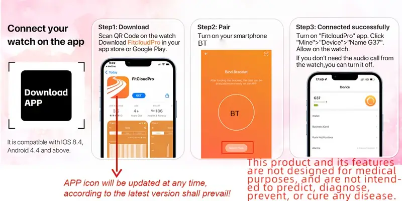 smartwatch with wireless call dial female functions sleep 19 sports music player pedometer perfect birthday gift for men women christmas halloween smartwatches for ios Product details 15
