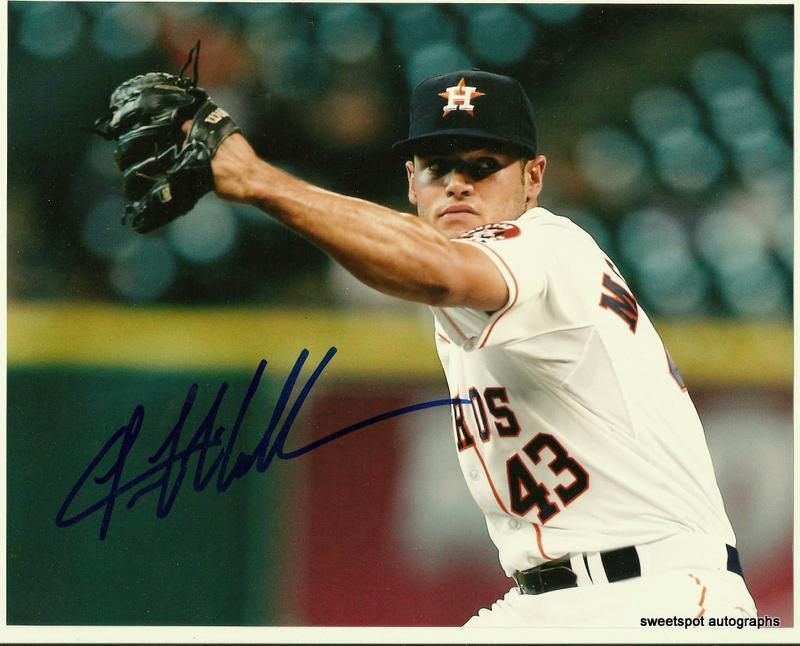 Houston Astros LANCE MCCULLERS JR Signed 8x10 Photo Poster painting