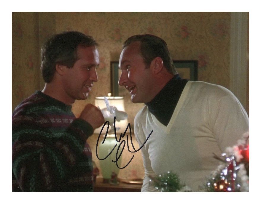 CHEVY CHASE AUTOGRAPHED SIGNED A4 PP POSTER Photo Poster painting PRINT 7