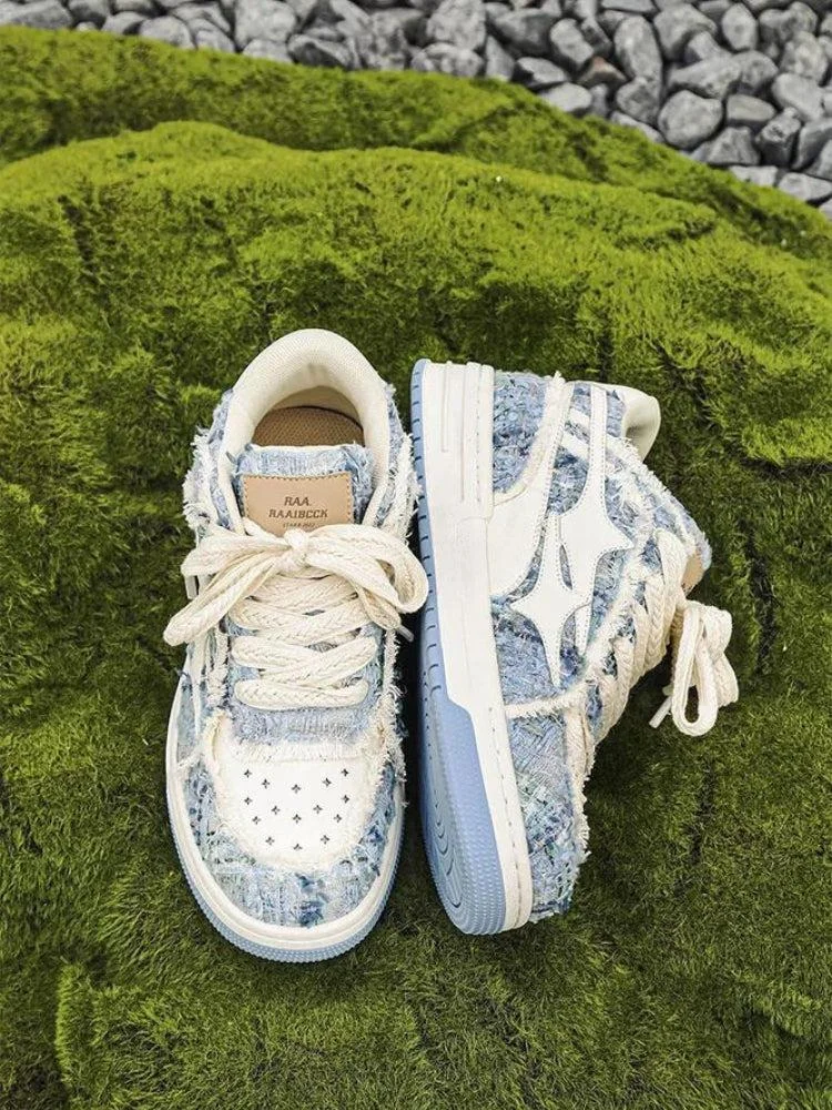 Brownm Patch Sneakers