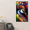 (40*70cm)Peacock - Round AB Drill Diamond Painting