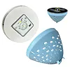 Solar-Powered Outdoor Water Float Light 5-Mode Fish Projection Lamp Pond Decorative Floating Lights Color Changing Hollowed-Out Pool Lights for Lake Garden Patio Over