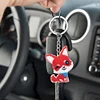 Bead Embroidery - Fox Beaded Counted Cross Stitch Keyring