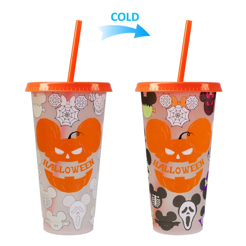 Halloween Casual Vacation Solid Color Plastic Water Bottles