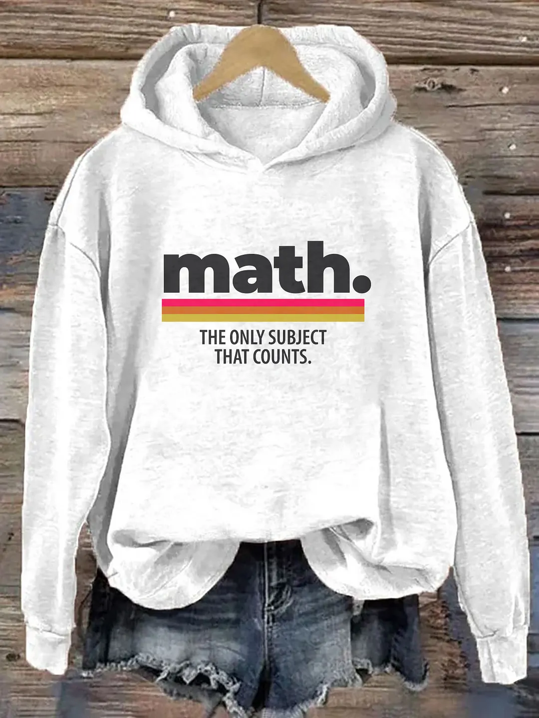 Math The Only Subject That Counts Hoodie
