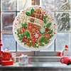 Christmas Stockings 2D Flat DIY Diamond Painting Pendant 9.84x9.84in