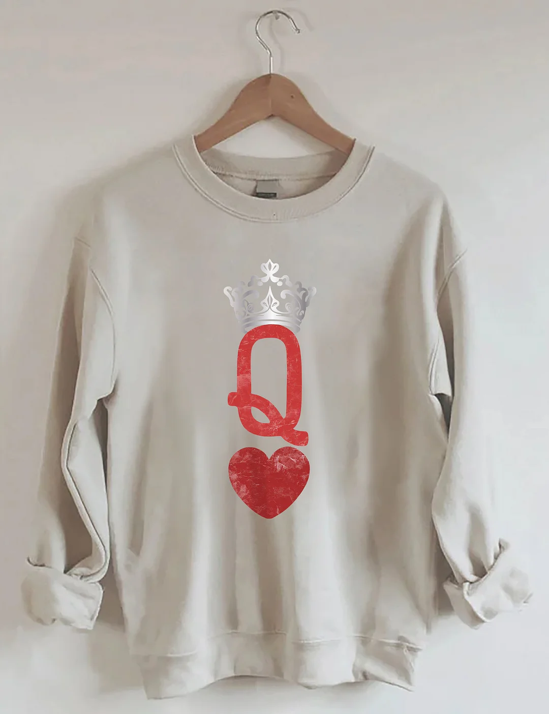 Queen Of Hearts Sweatshirt