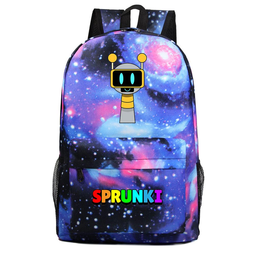 Mayoulove Sprunki Backpack Lightweight Design with Multiple Pockets for School Use-Mayoulove