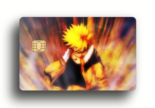 Kid Naruto Angry Credit Card Sticker（Buy 2 Get 2 Free）