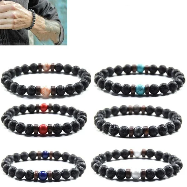 UsmallLifes King Natural Stone Bracelet ELCNEPAL