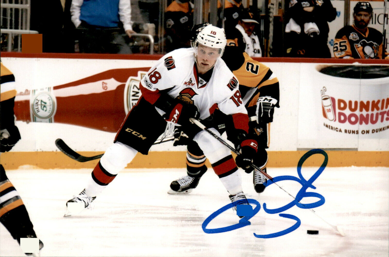 Ryan Dzingel SIGNED autographed 4x6 Photo Poster painting OTTAWA SENATORS #3