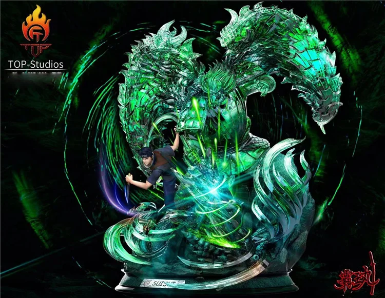 Estátua Shisui Uchiha Susanoo Extra DRT Naruto Rongzon Figure - Laventy