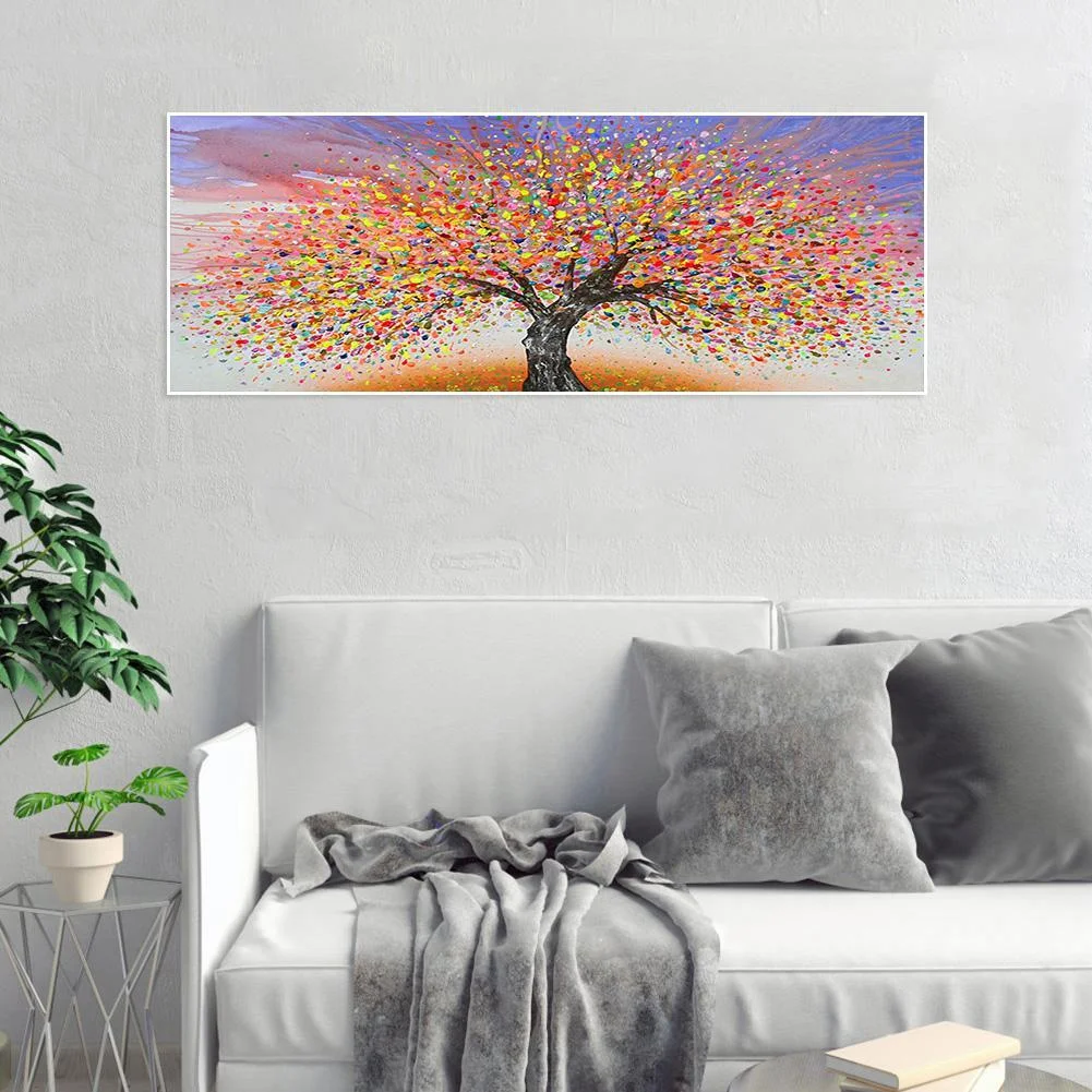 Diamond Painting - Full Round Drill - Fantasy Tree (100*50cm)