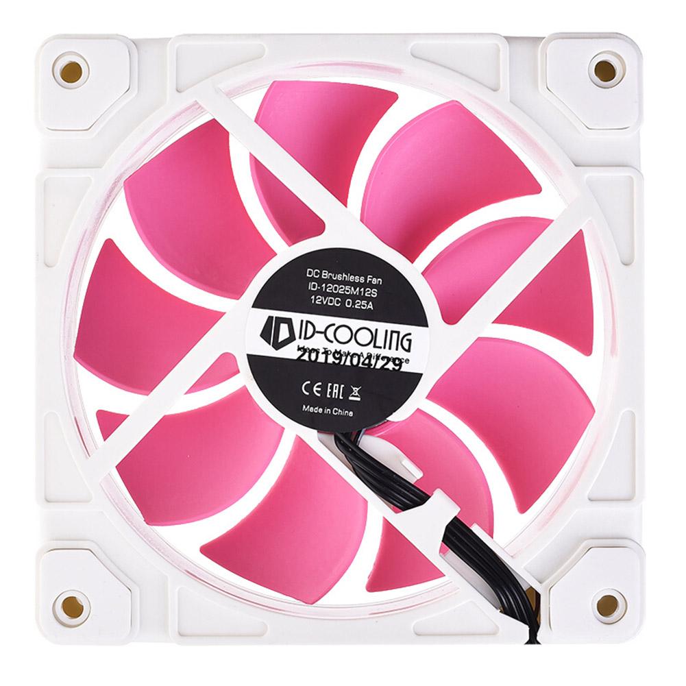 

ID-COOLING ZF-12025-PINK ARGB 120mm Quiet PC Box Cooling Fan for CPU Cooler, 501 Original