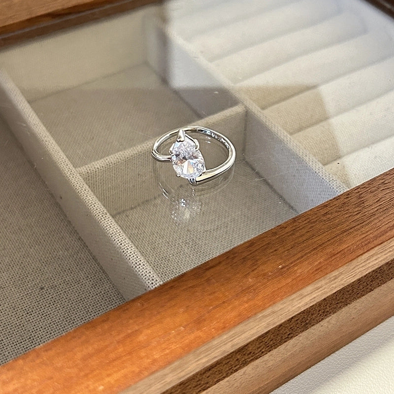 Minimalist Geometric Copper Plating Women’s Open Rings