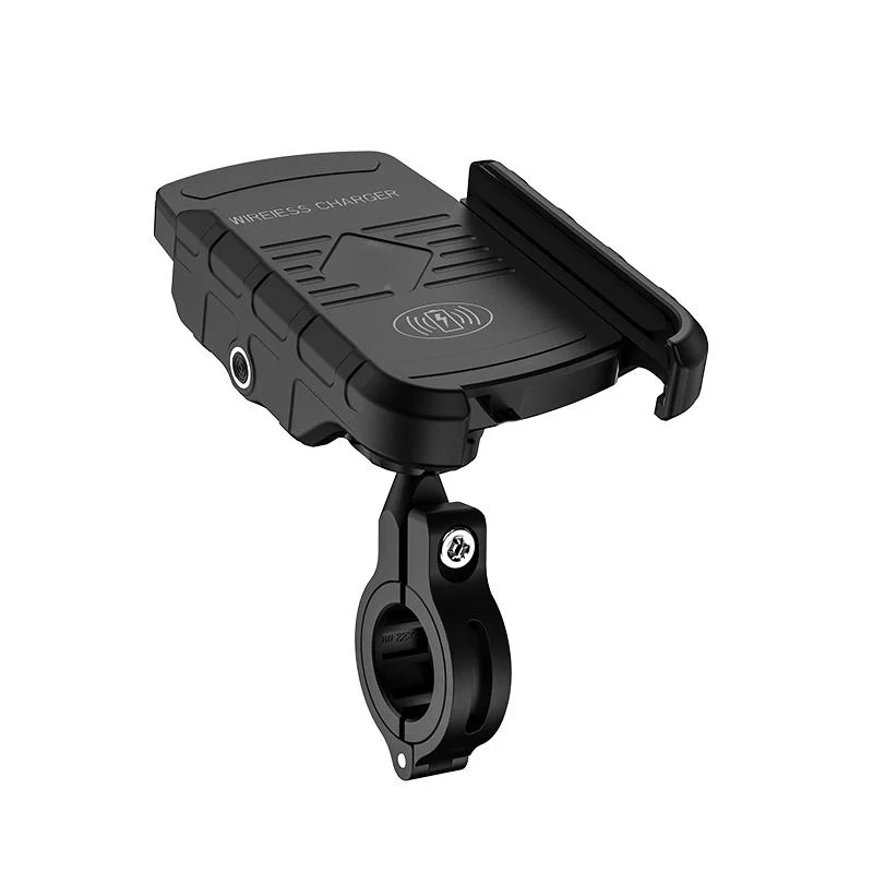 M9 Motorcycle Wireless Charging Mobile Phone Bracket 15W Fast Charging Mobile Phone Navigation Bracket