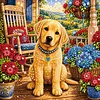 Diamond Painting-DIY Crystal Rhinestone Labrador Retriever