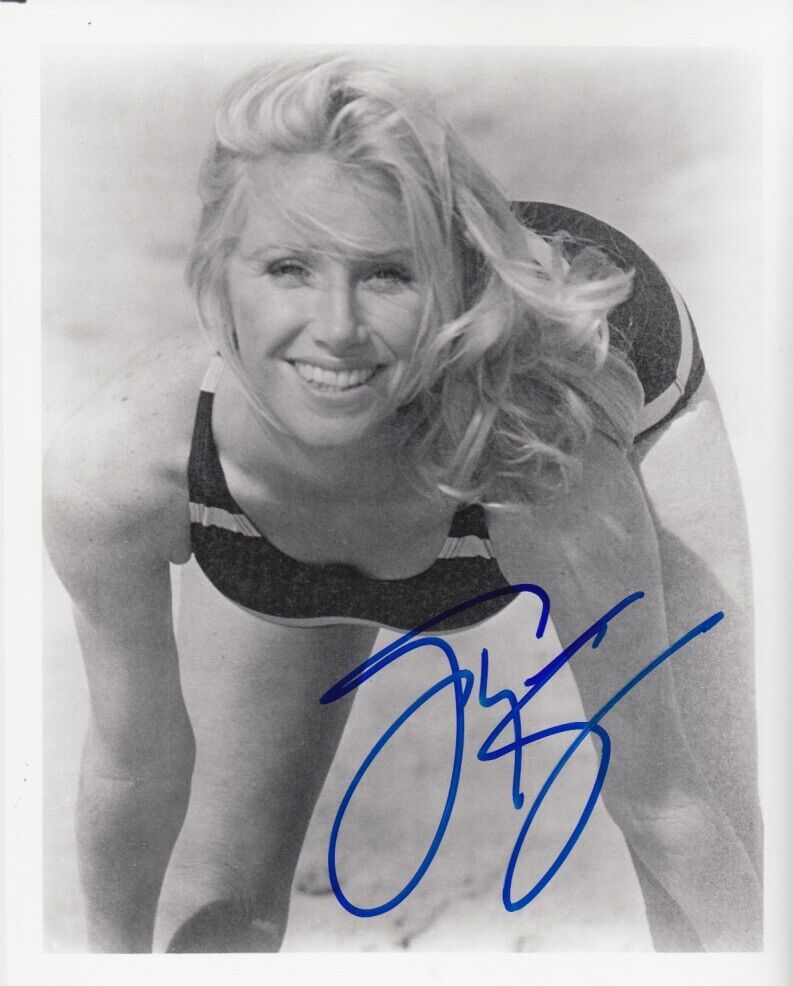 Suzanne Somers signed 8x10 Photo Poster painting RARE image