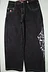Gamistine fall outfits Y2K Jeans Harajuku Retro Elephant Graphic Baggy Jeans Blue Pants Women New Punk Rock Hip Hop Gothic Wide Leg Trousers Streetwear