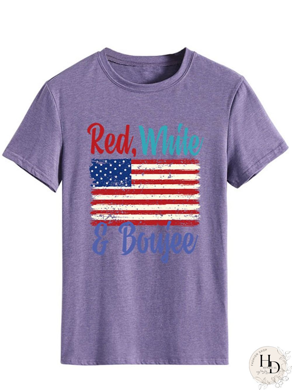 Lettered Print T-shirt P13256