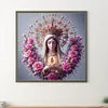 Diamond Painting -DIY Round Drill Mary(40x40cm)