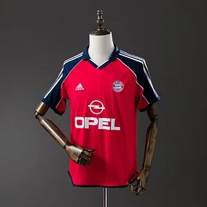 2000/2001 Retro Bayern Munich Home Jersey 1:1 Thai Quality