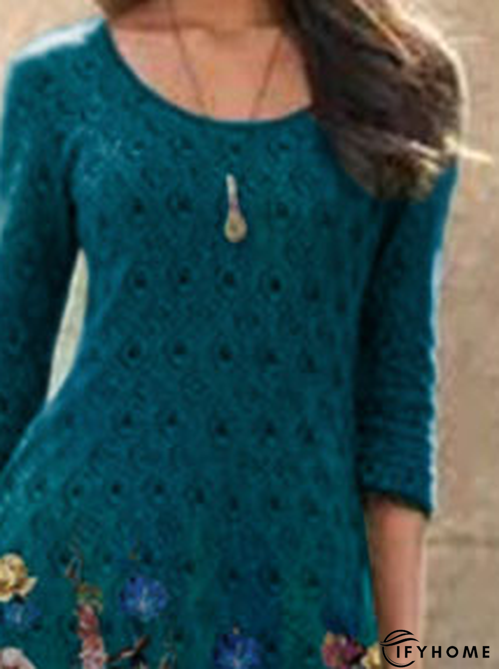 Loosen Vintage Knitting Dress | IFYHOME
