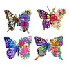 4pcs DIY Butterfly Diamond Painting Stickers
