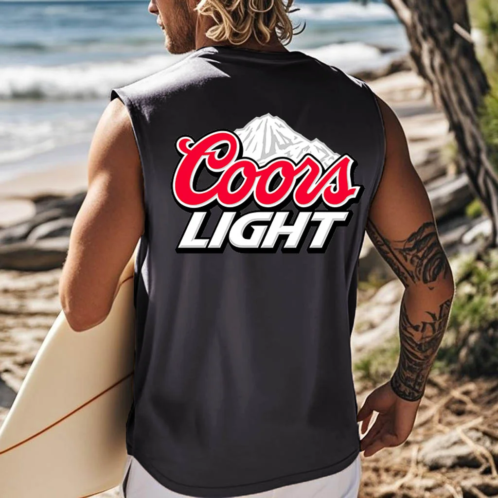  Mountain Graphic Tank Top for Beach and Casual Wear