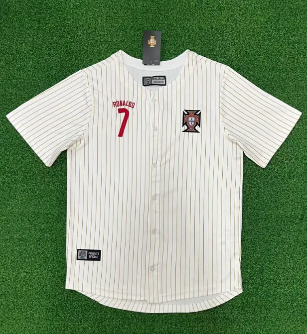 Portugal's No. 7 baseball jersey for the 2025-26 season