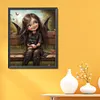 uk.everydayedeals (Limited Stock)Cross Stitch - 11ct Counted - Fille elfe (40*50cm)