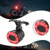 COB Smart Bicycle Rear Light Waterproof Auto Brake Sensing Light (Seat Rails)
