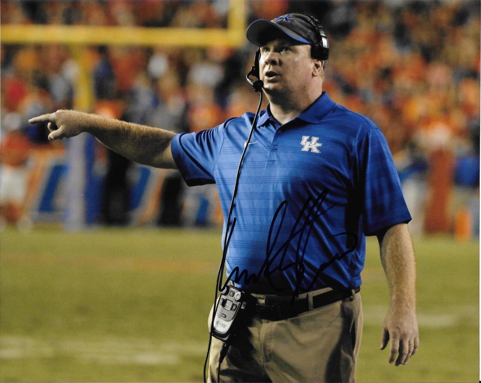 MARK STOOPS HAND SIGNED KENTUCKY WILDCATS 8X10 Photo Poster painting W/COA