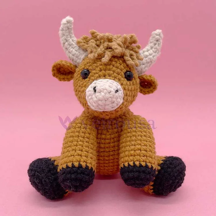 Highland Cow - Crochet Kit veirousa