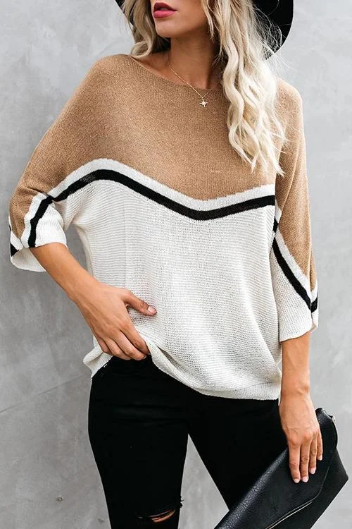 Knit Weather Khaki Sweater