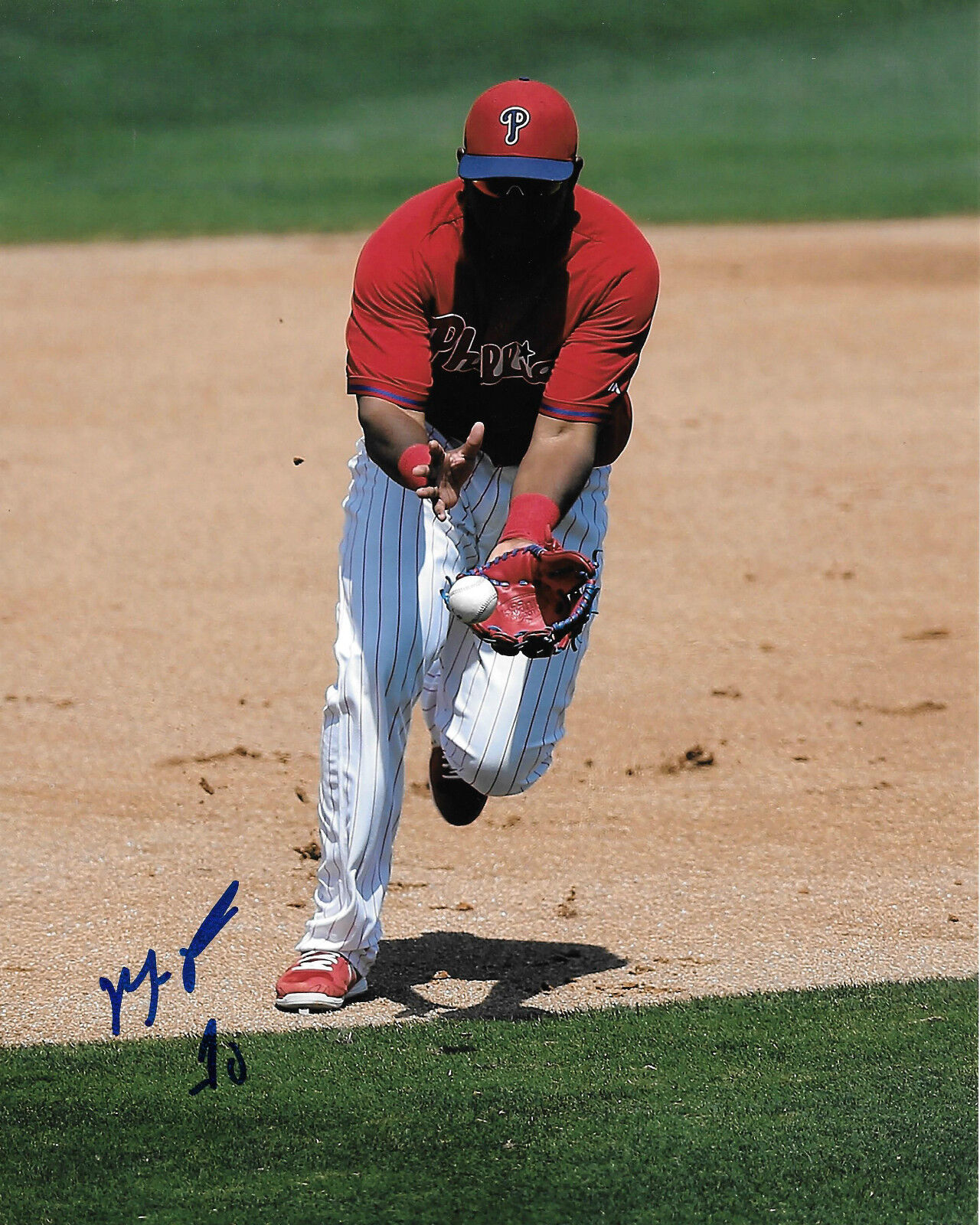 **GFA Philadelphia Phillies * MAIKEL FRANCO * Signed 8x10 Photo Poster painting AD2 COA**