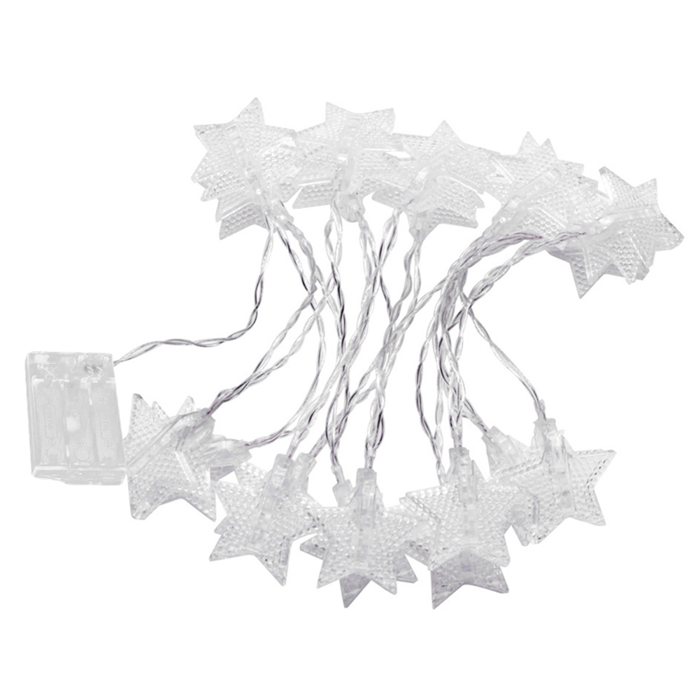 

LED Star String Lights Curtain Fairy Garland Lamps for Festival Room Decor, Warm light, 501 Original