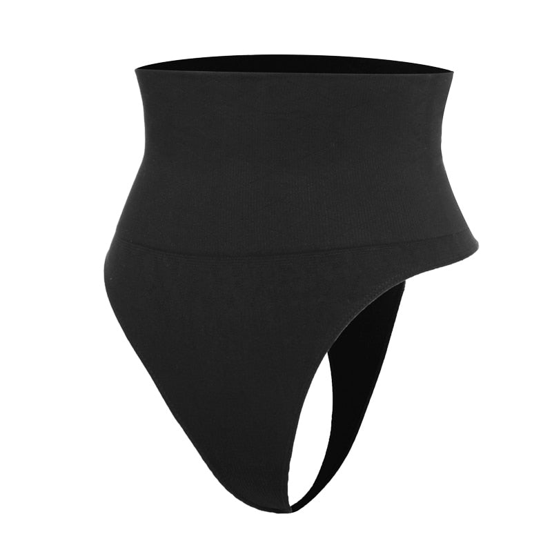 LANFUBEISI  High Waist Tummy Control Panties Women Thong Panty Shaper Slimming Underwear Butt Lifter Belly Shaping Cincher Brief Body Shaper LANFUBEISI